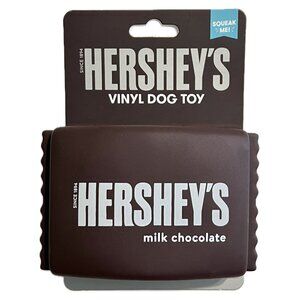 Hershey's Milk Chocolate Vinyl Squeaky Dog Toy - 5" x 3.5"